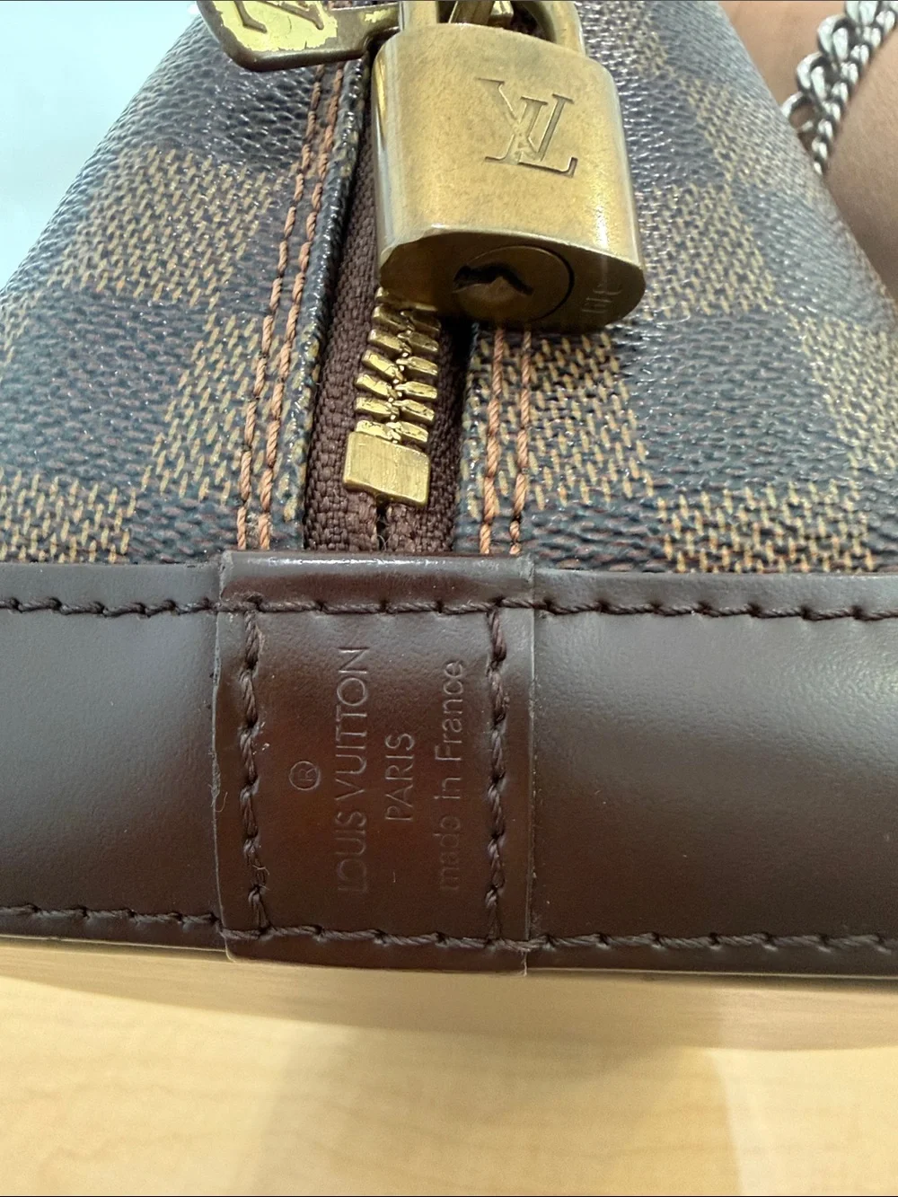 Loius Viottpn Damier Ebene Alma Handbag - Vintage PM